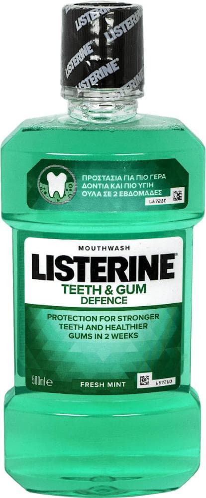 Listerine vodica za ispiranje usta Fresh Mint 500 ml Akcija u trgovini Dm