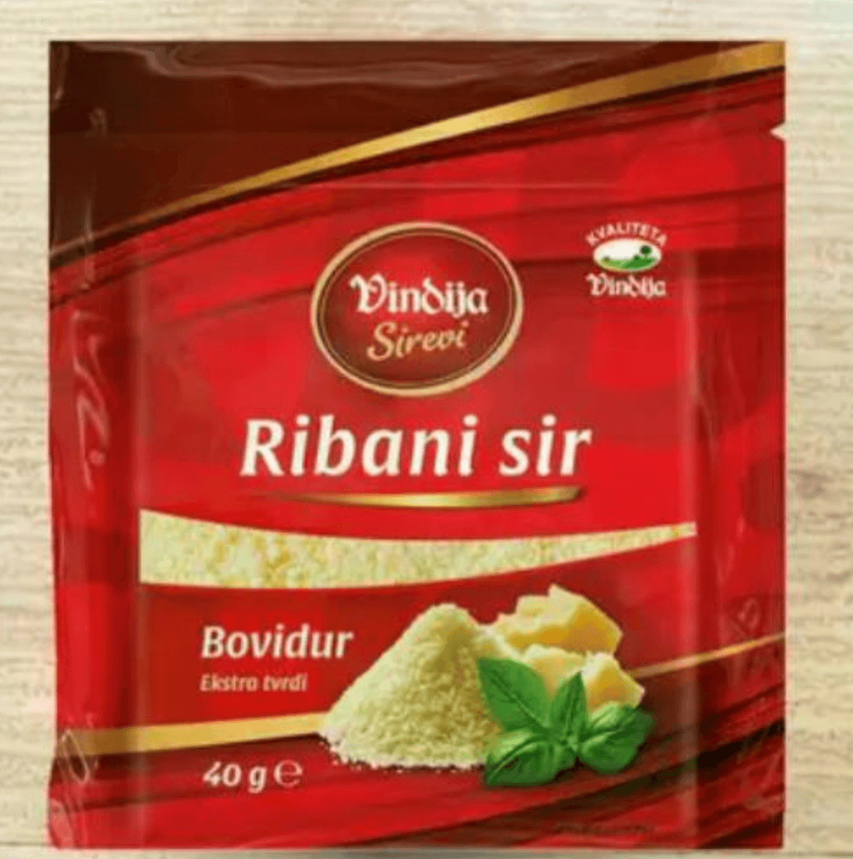Vindija ribani sir 40 g Akcija u trgovini Plodine