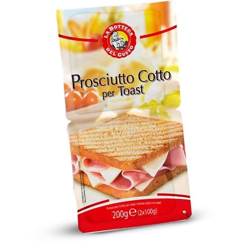 La Bottega del Gusto šunka kuhana za toast 200 g Akcija u trgovini Eurospin