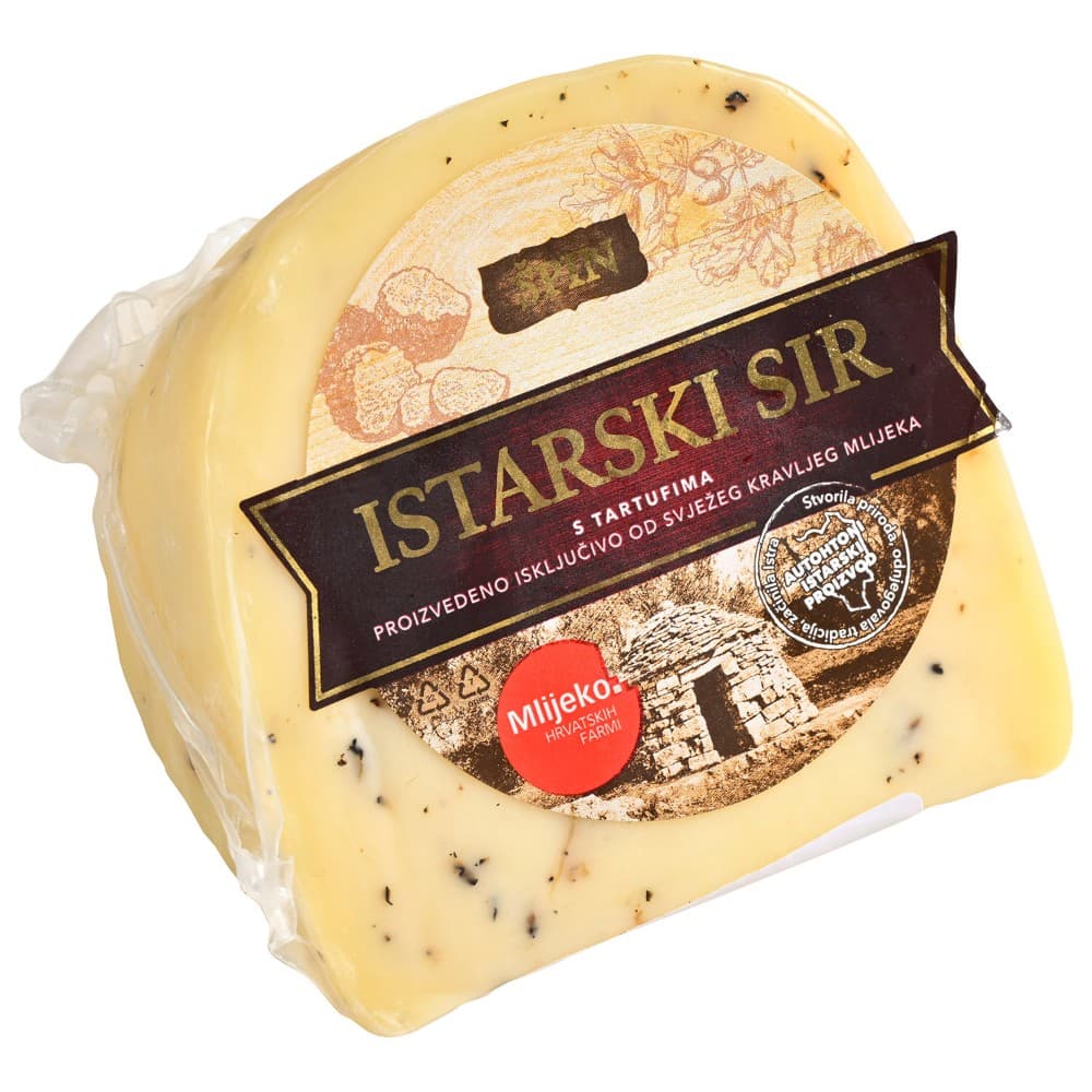 Špin Istarski sir s tartufima tvrdi kravlji 230 g Agrolaguna Akcija u trgovini Konzum