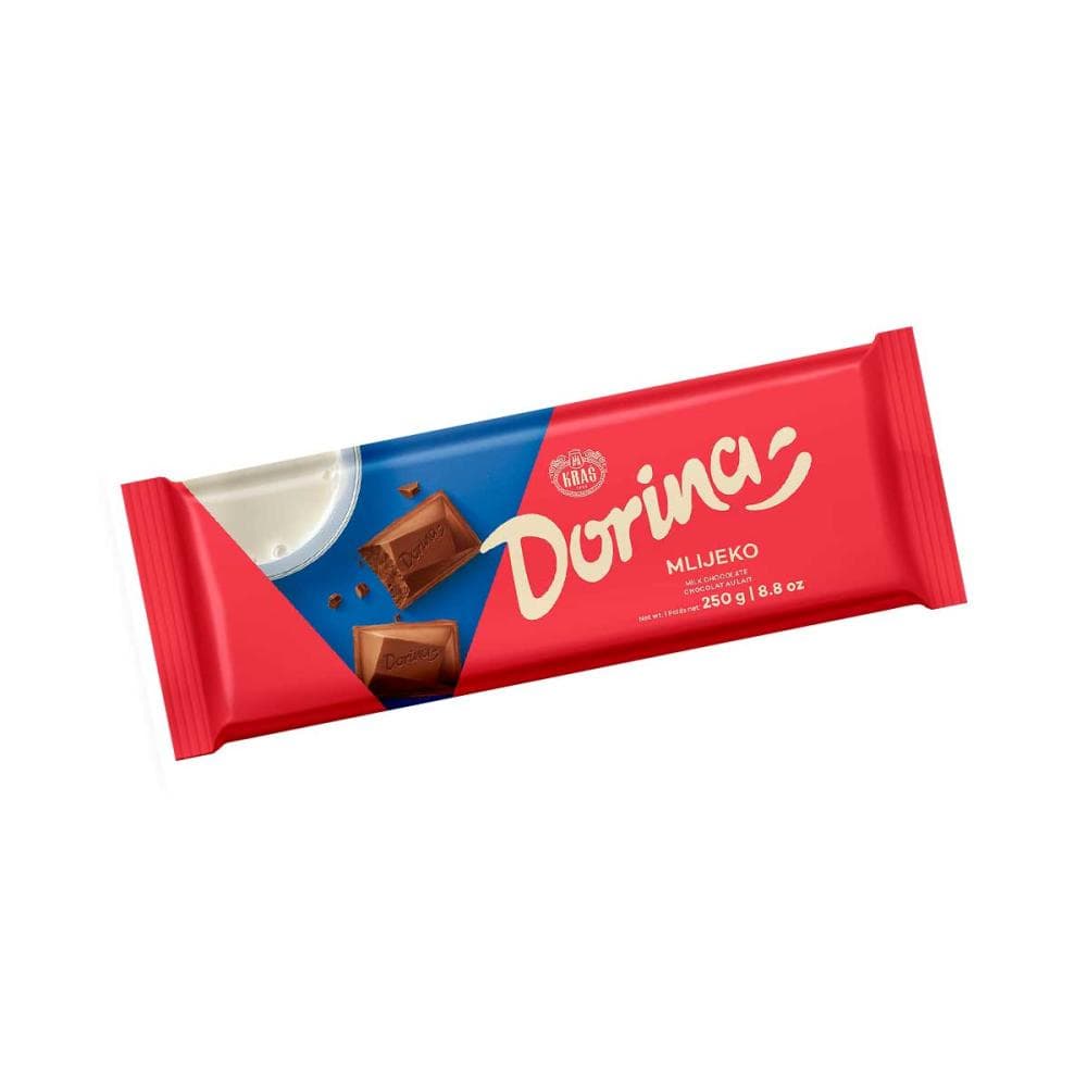 Čokolada Dorina Mlijeko 250 g Akcija u trgovini Boso
