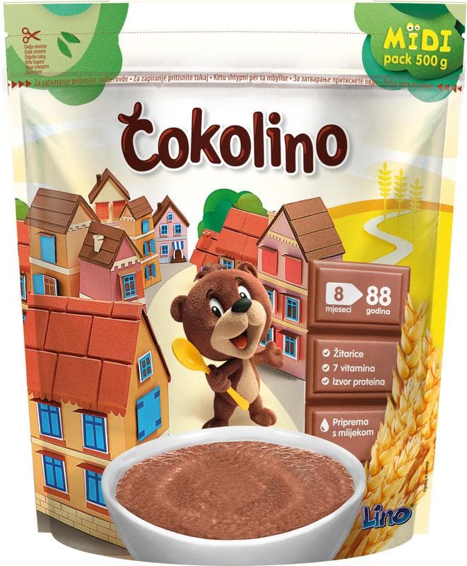 Čokolino Podravka 500 g Akcija u trgovini Bakmaz