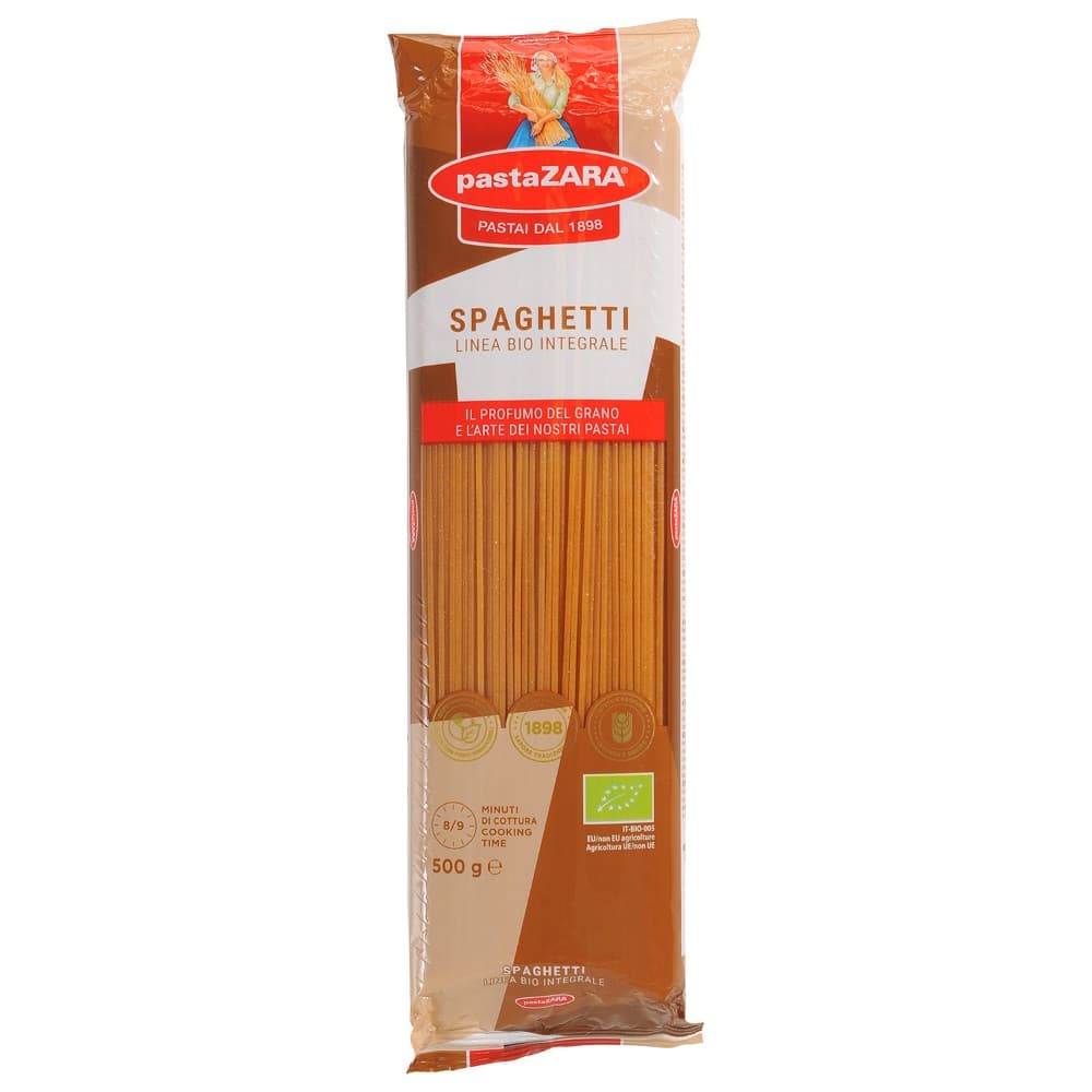 Pasta Zara spaghetti integralni 500g Akcija u trgovini Konzum