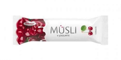 Tekmar muesli bar jogurt-višnja jogurt-jagoda 30 g Akcija u trgovini NTL