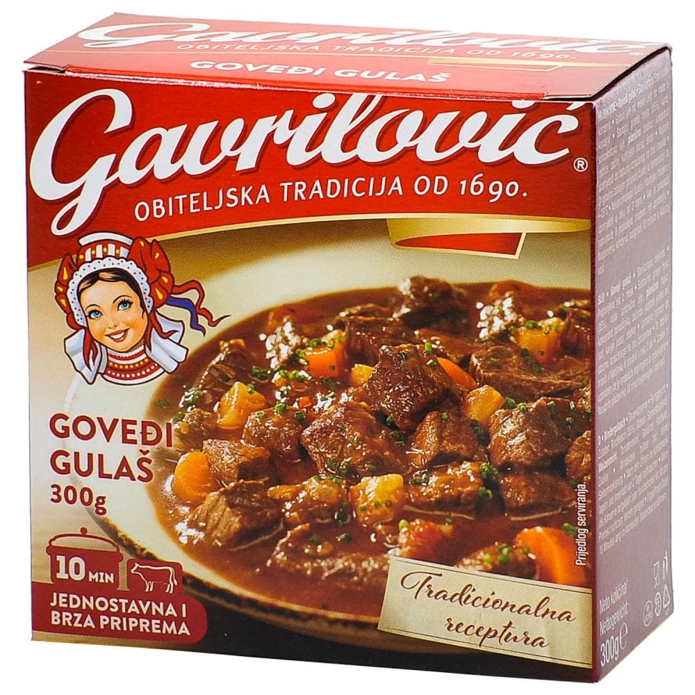 Gavrilović Goveđi gulaš 300 g Akcija u trgovini Tommy