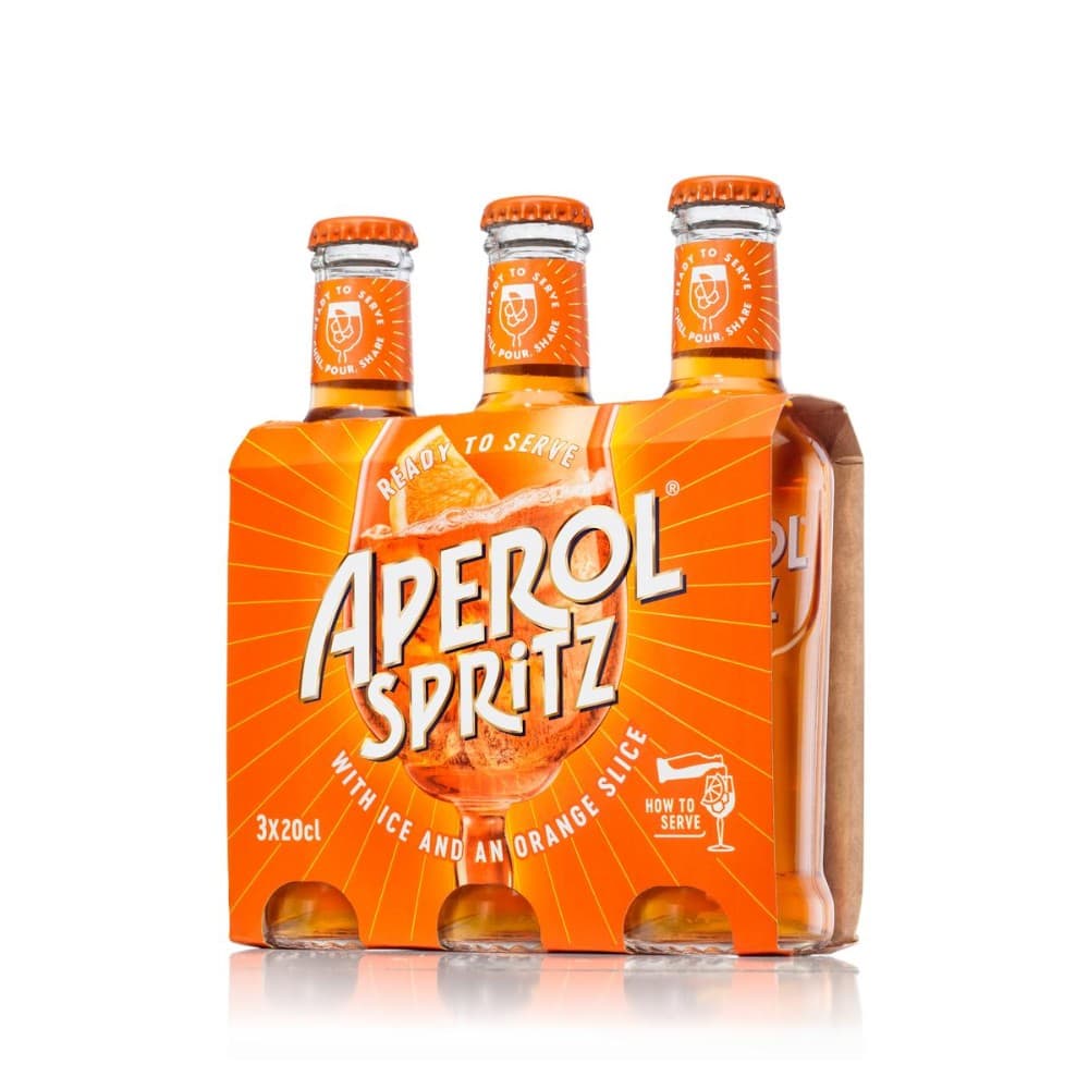 Aperol Spritz koktel 3 x 200 ml Akcija u trgovini Tommy