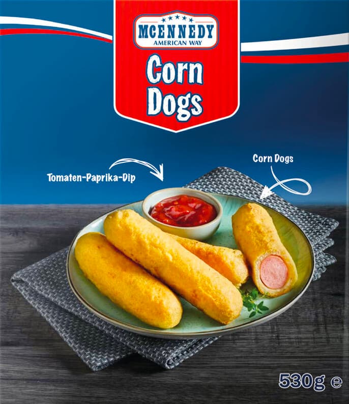 MCENNEDY Corn dogs 490 g Akcija u trgovini Lidl