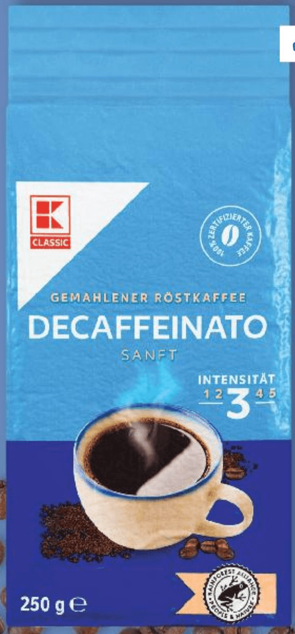 K Classic mljevena kava 250 g Akcija u trgovini Kaufland