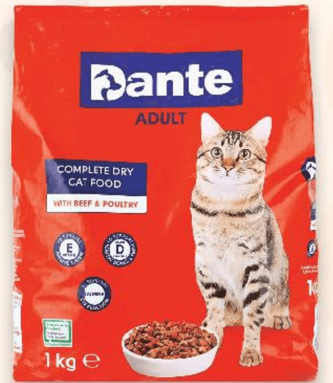 Dante hrana za mačke 1 kg Akcija u trgovini Kaufland