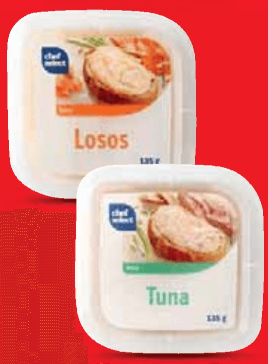 Chef Select svježi namaz 135 g Akcija u trgovini Lidl