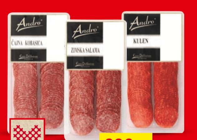Andro kulen, zimska ili čajna XXL 300 g Akcija u trgovini Lidl