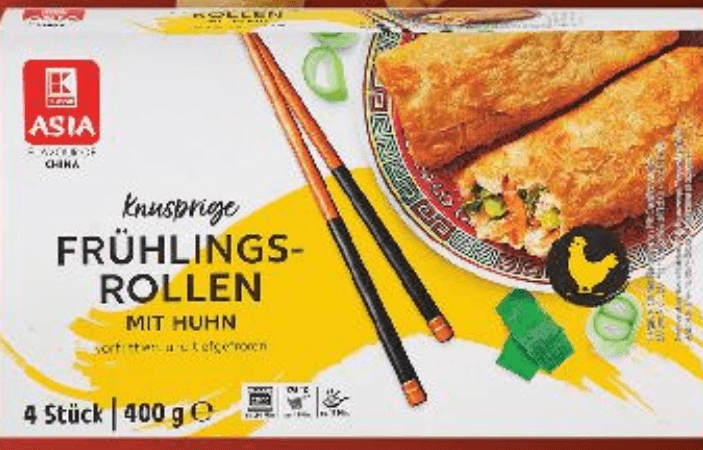 Proljetne rolice piletina ili govedina 400 g K Classic Asia Akcija u trgovini Kaufland
