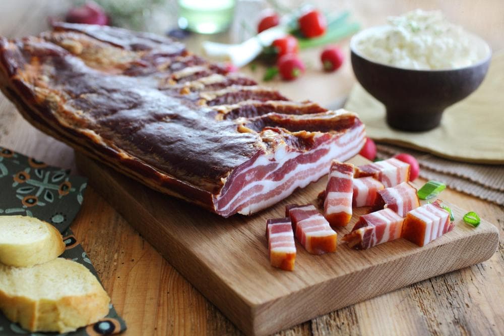 Kudelić domaća mesnata slanina Akcija u trgovini KTC