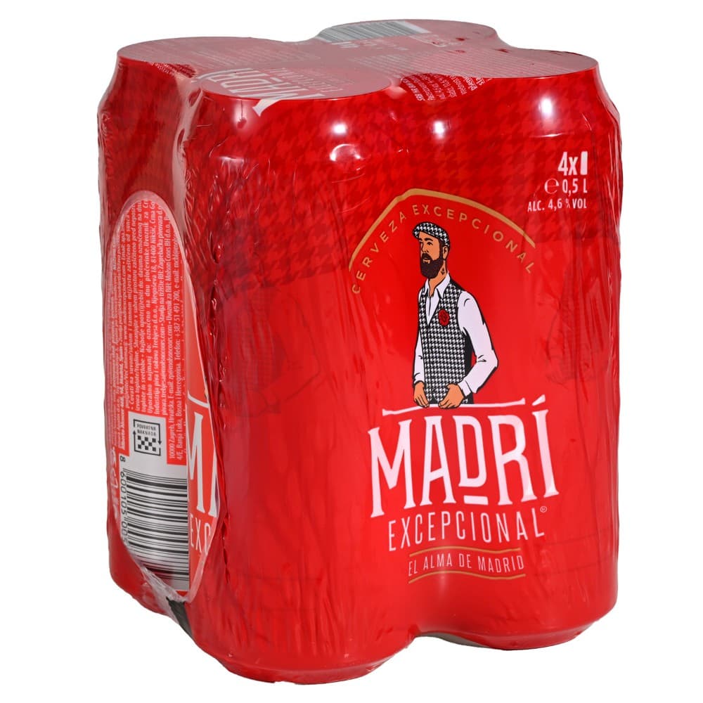 Madri pivo 4 x 0,5 L Akcija u trgovini Tommy