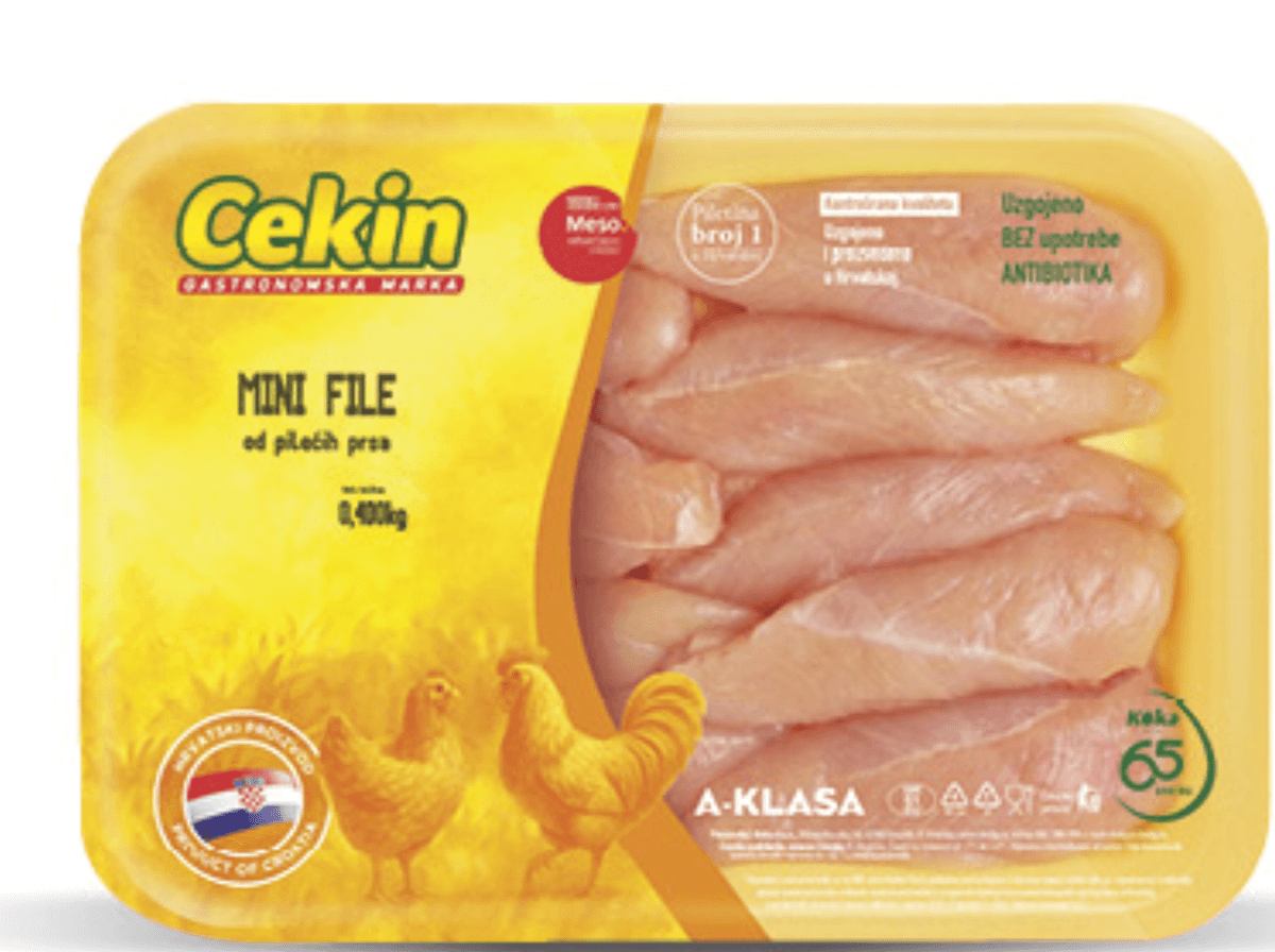 Cekin pileći mini file Vindija 400g Akcija u trgovini Konzum