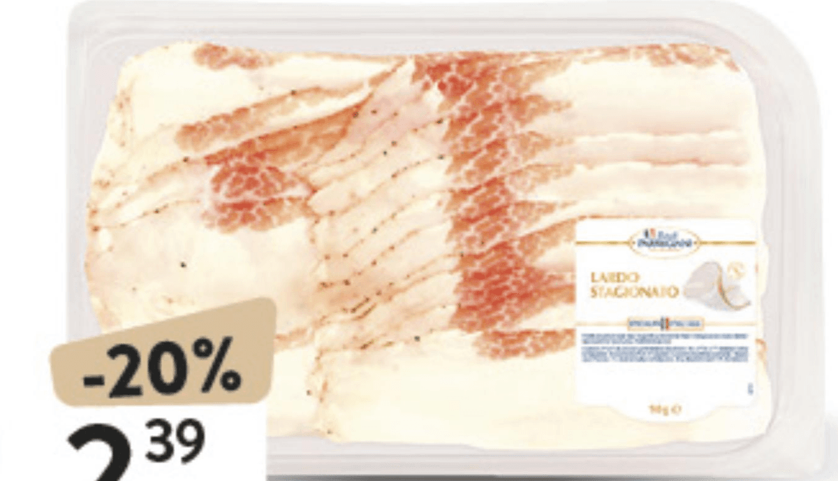 Lardo narezak 90g Akcija u trgovini Konzum