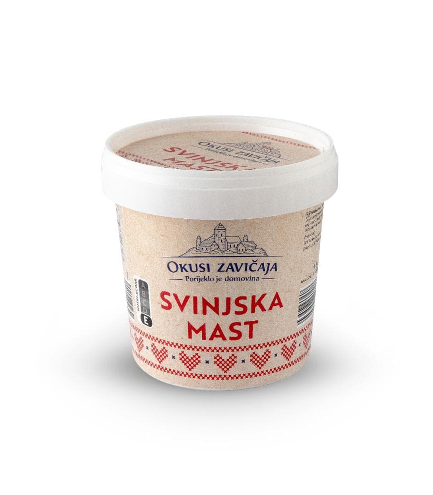 Okusi zavičaja svinjska mast 1 kg Akcija u trgovini Lidl