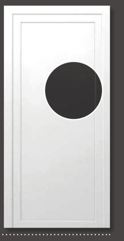 PVC sporedna ulazna vrata 'Mura KF01' š 98 x v 198 cm Akcija u trgovini Bauhaus