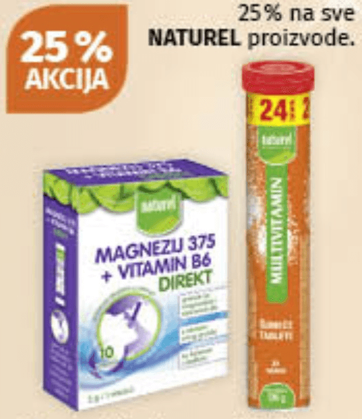 Naturel proizvodi Akcija u trgovini Bipa