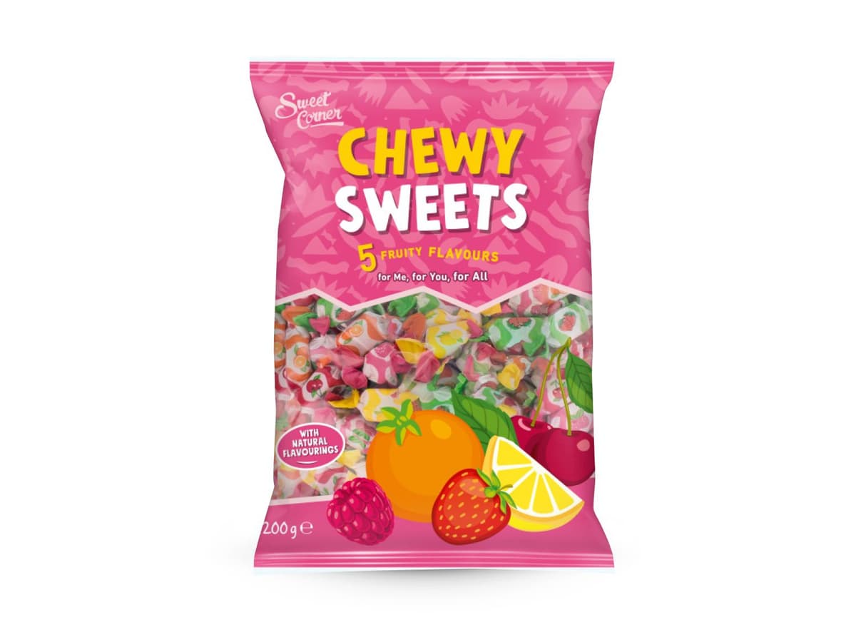 Sweet Corner Voćne karamele 1.2 kg Akcija u trgovini Lidl
