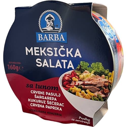 Tuna salata 160 g BARBA Akcija u trgovini Plodine