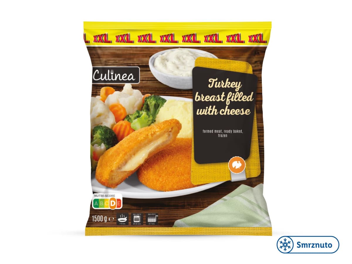 Pureća prsa sa sirom 1.5 kg Culinea Akcija u trgovini Lidl