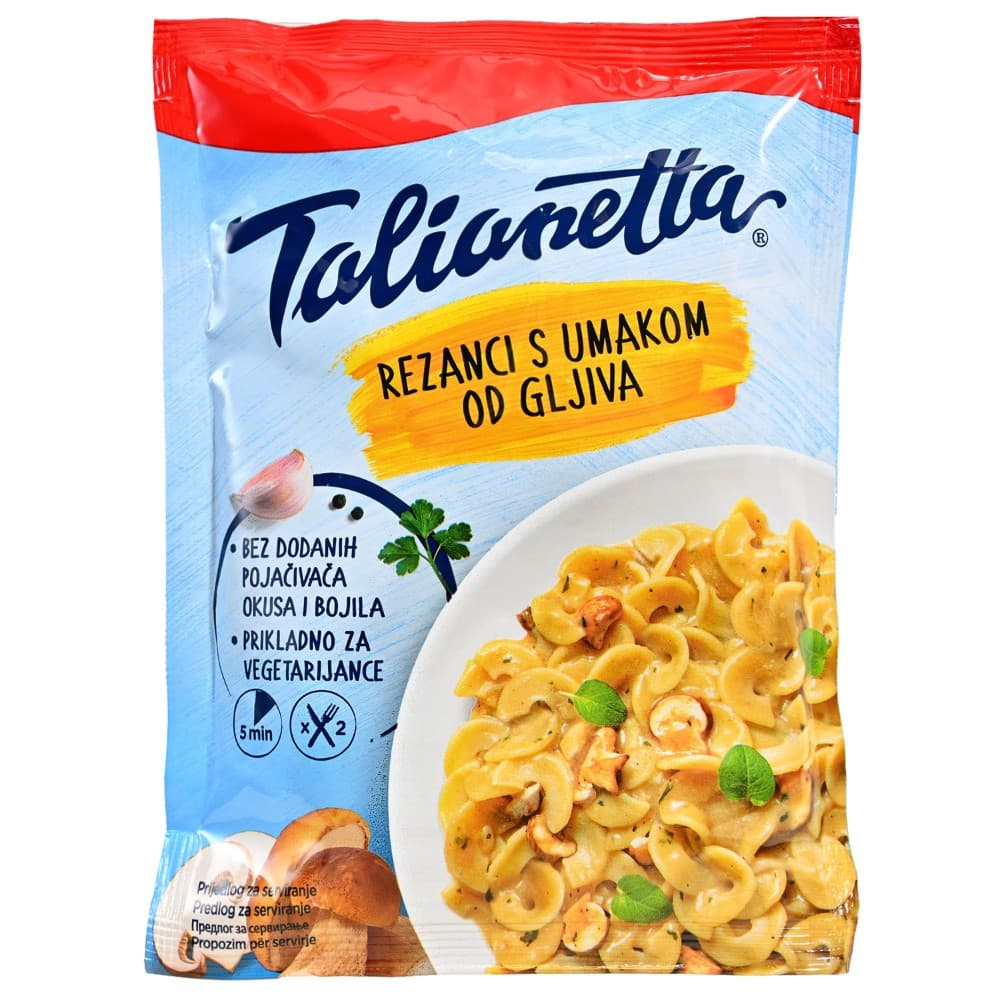 Tjestenina Talianetta od 140 g do 160 g Akcija u trgovini Spar