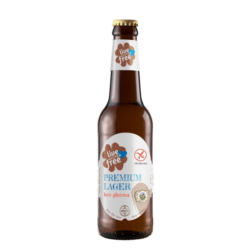 Live Gluten Free bezglutensko pivo 0,33 l Akcija u trgovini Plodine