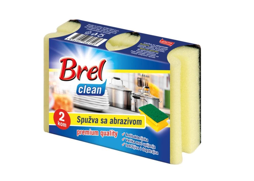 Brel abrazivna spužvica 2 kom Akcija u trgovini Ribola