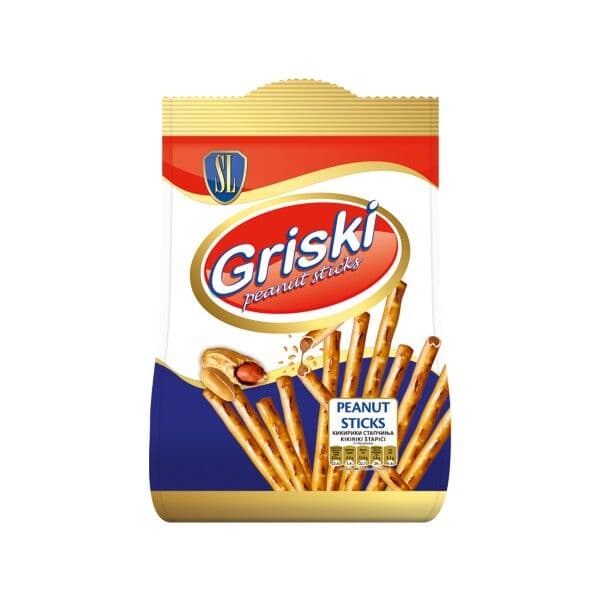 Griski slani štapići s kikiriki punjenjem 250 g Akcija u trgovini Stanić Diskont