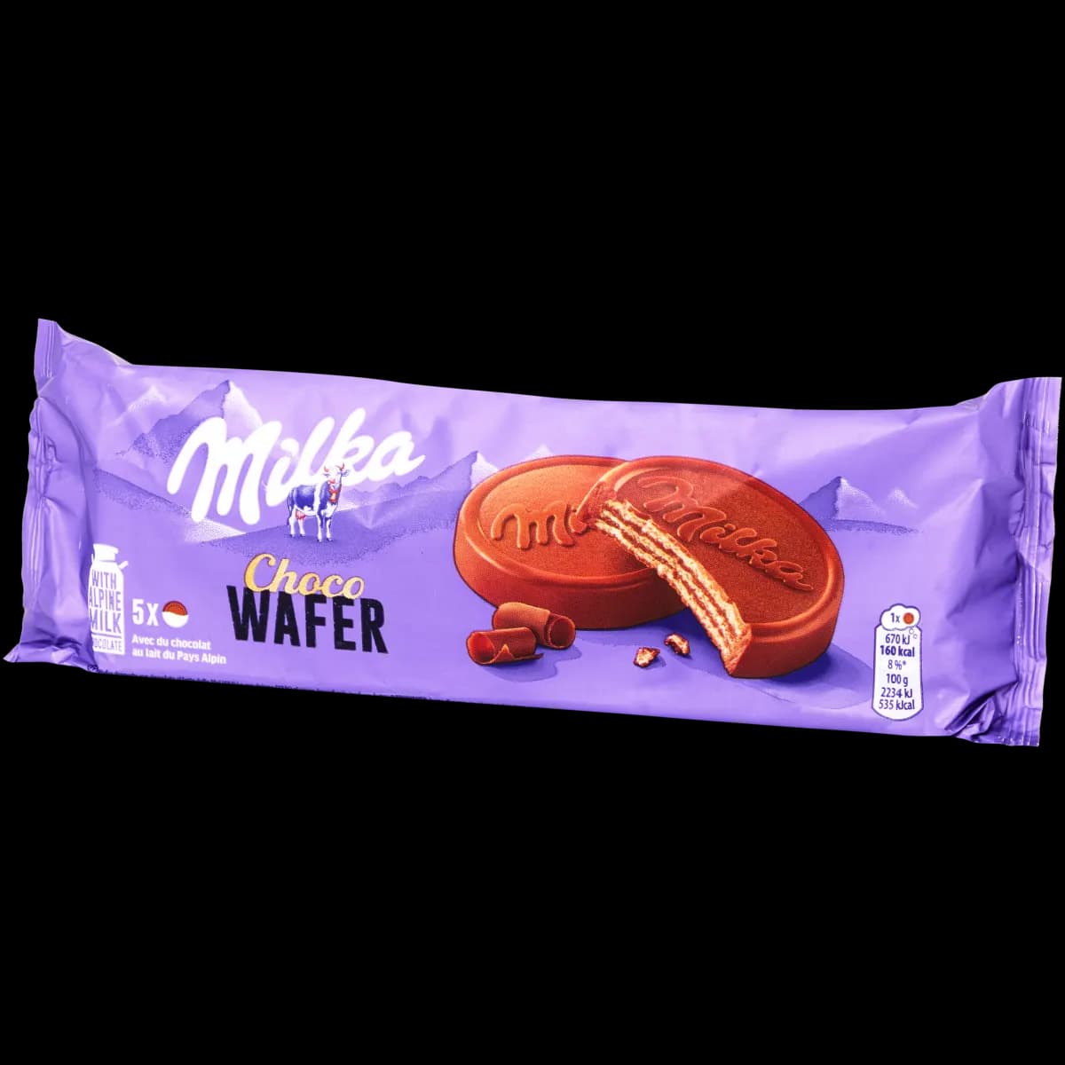 Milka čokoladni vafli 5 komada | 150 grama Akcija u trgovini Action