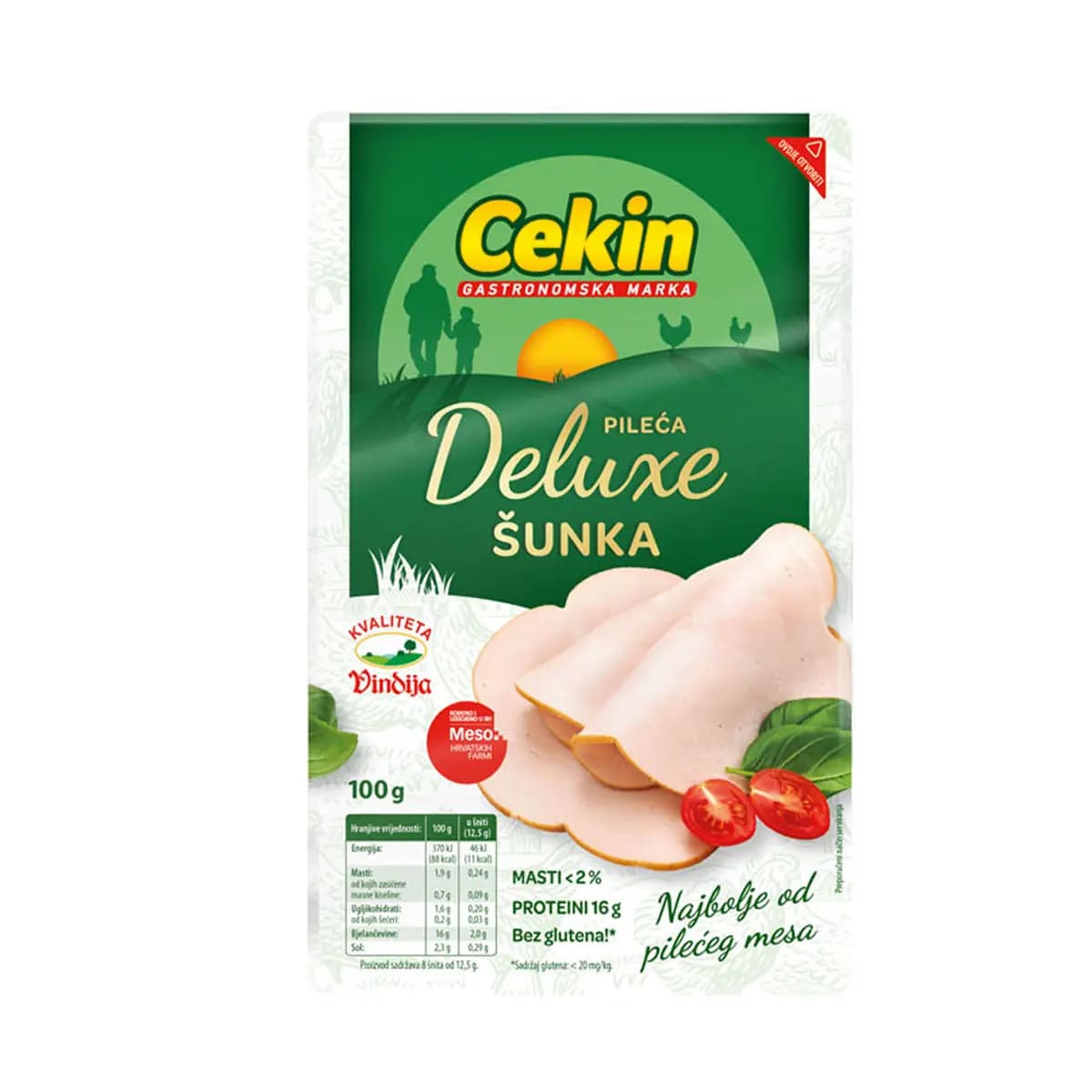 Cekin pileća šunka Deluxe 100 g Akcija u trgovini Kaufland