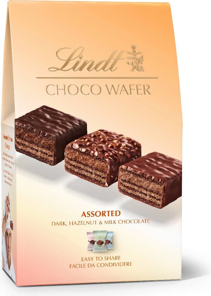 Lindt Choco Wafer 130 g - 138 g Akcija u trgovini Mueller