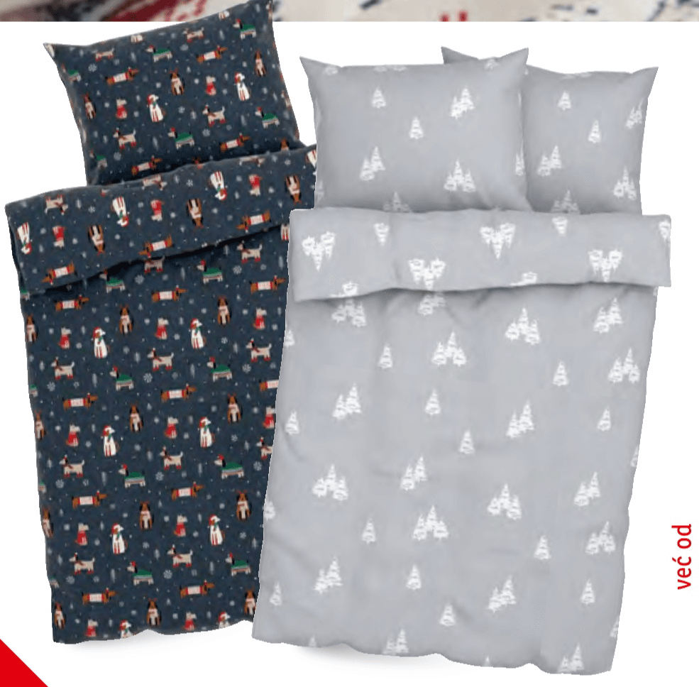 LIVARNO home Posteljina od flanela 1 jastučnica cca 60x80 cm i 1 navlaka za pokrivač cca 140x200 cm Akcija u trgovini Lidl