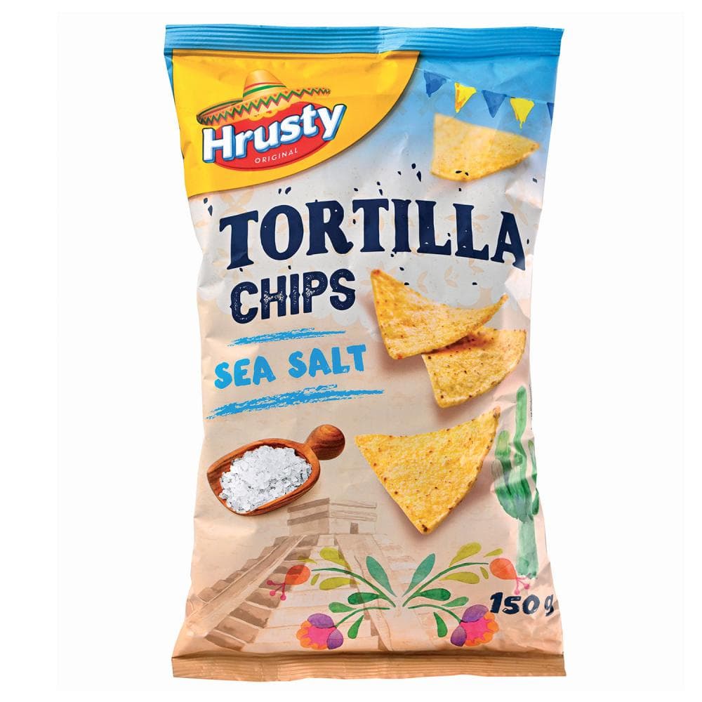 Hrusty tortilla čips 150g Akcija u trgovini Konzum