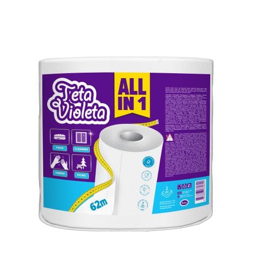 Ručnik papirnati Violeta maxi rola all in 1 1 rola Akcija u trgovini KTC