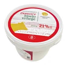 Kiselo vrhnje Međimursko 1 kg Akcija u trgovini KTC
