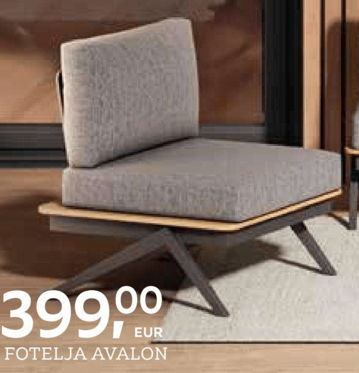 Amalio Fotelja Avalon Akcija u trgovini Lesnina