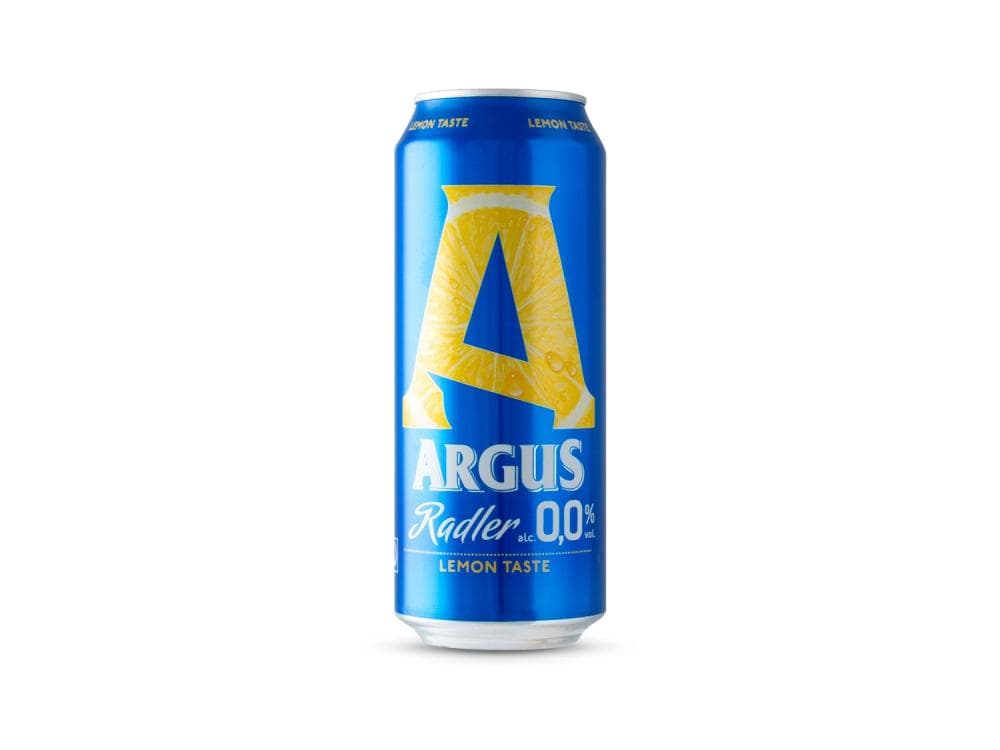 Argus Bezalkoholni radler 0.5 l Akcija u trgovini Lidl