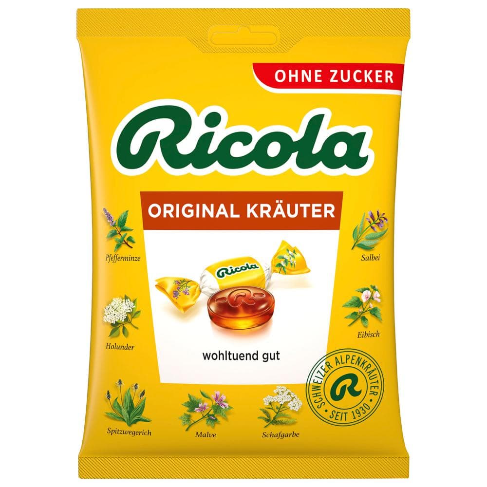 Bomboni Ricola 75 g Akcija u trgovini Spar
