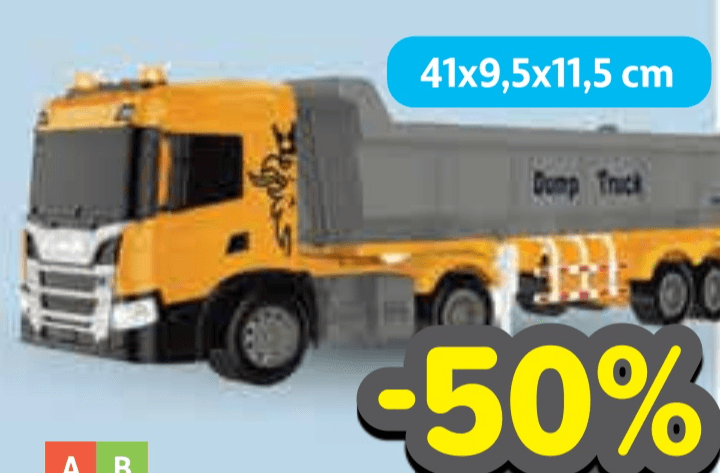 Transportni kamion Scania Akcija u trgovini Plodine