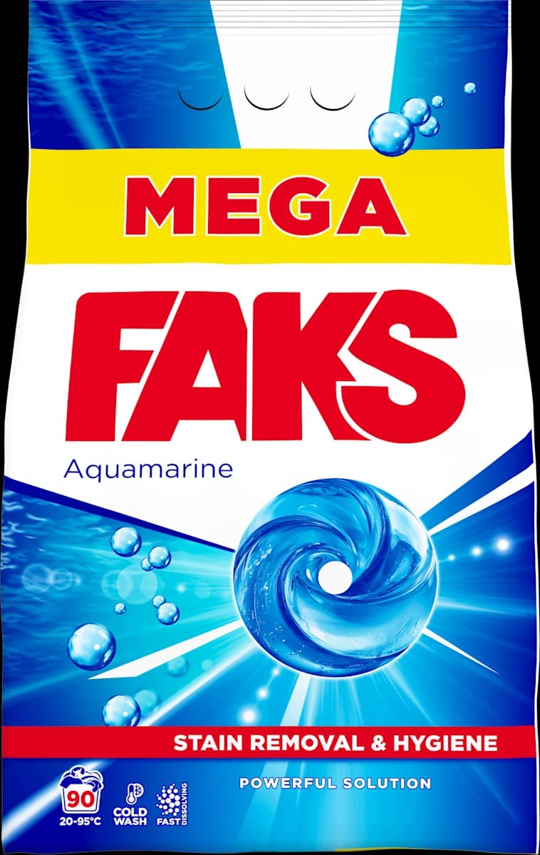 Faks deterdžent za pranje rublja Aquamarine Superaktiv 1,1 kg Akcija u trgovini Djelo