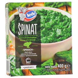 Ledo Špinat pasirani