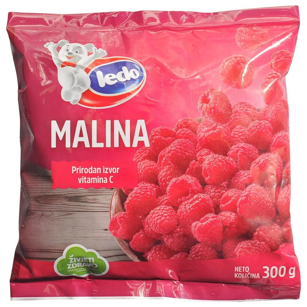Malina Ledo 300 g Akcija u trgovini Bakmaz