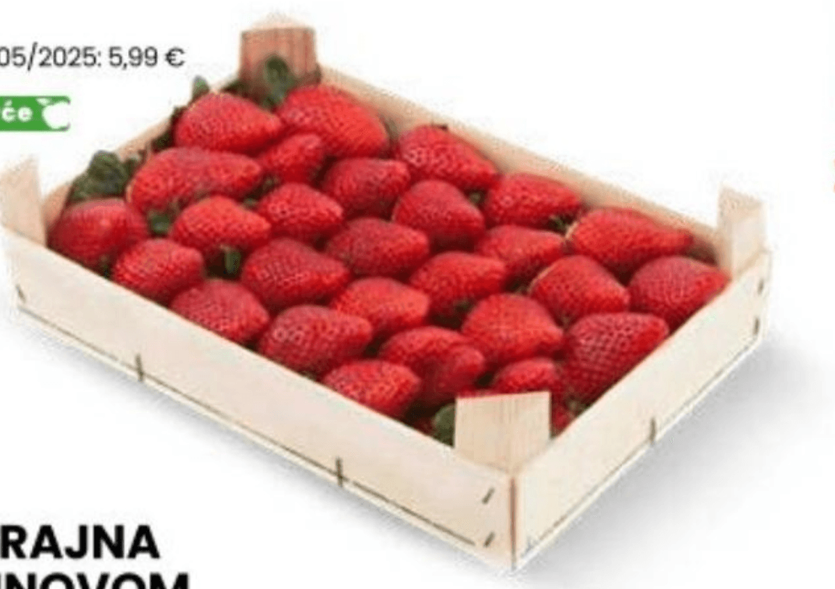 Jagode Premium 1 kg Akcija u trgovini Eurospin