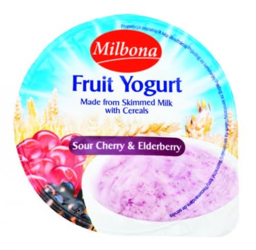 Milbona voćni jogurt 250 g Akcija u trgovini Lidl