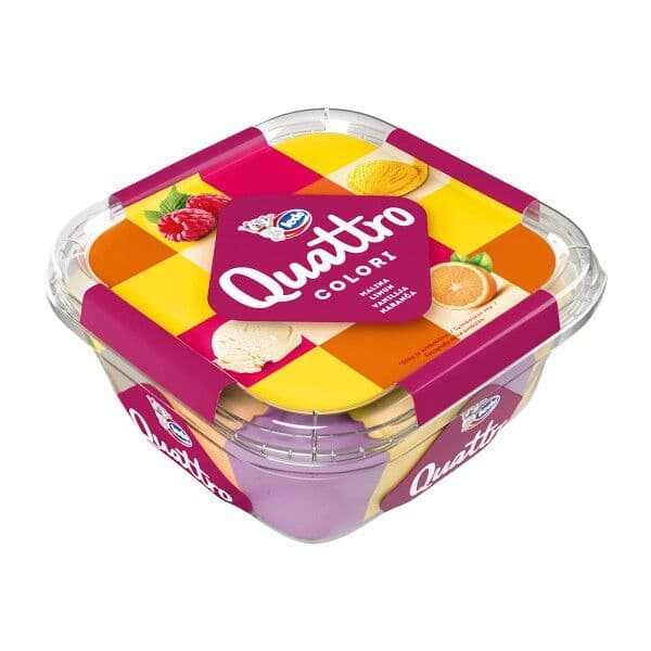 Sladoled Quattro colori 1500 ml Akcija u trgovini KTC
