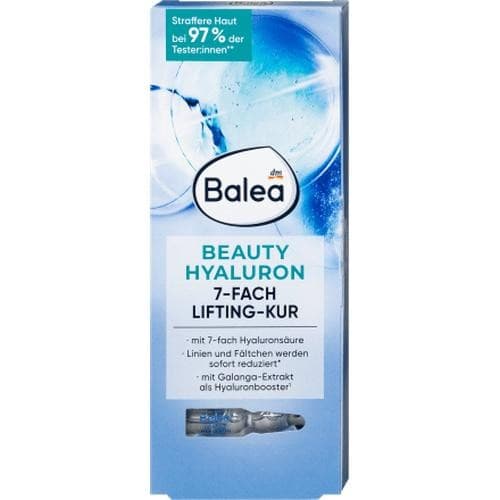Balea ampule za lice Beauty Hyaluron lifting kura 7x1ml, 7ml Akcija u trgovini Dm