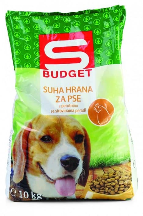 Hrana za pse S Budget 10 kg Akcija u trgovini Spar