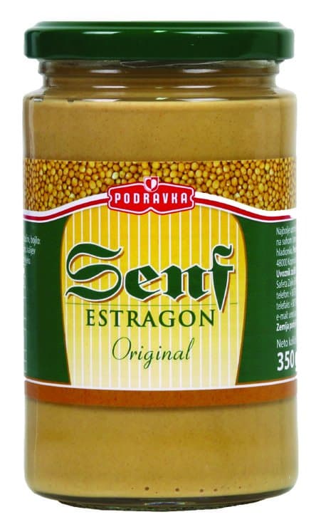 Senf Estragon 350 g Akcija u trgovini Gavranović